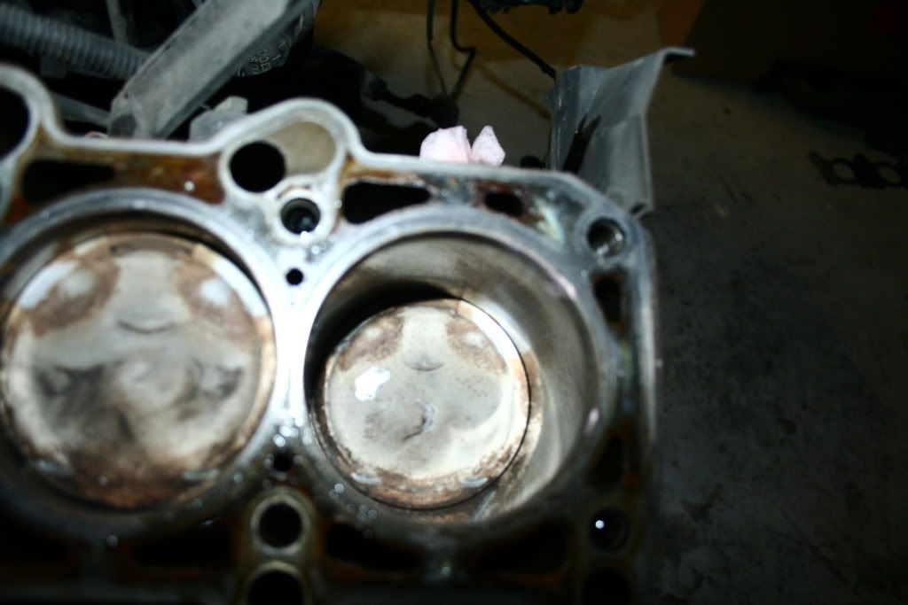 timing belt stretched and bent valves...